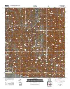 Ruby Arizona Historical topographic map, 1:24000 scale, 7.5 X 7.5 Minute, Year 2012