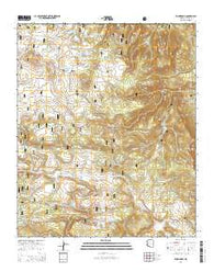 Rudd Knoll Arizona Current topographic map, 1:24000 scale, 7.5 X 7.5 Minute, Year 2014