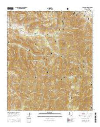 Rustler Park Arizona Current topographic map, 1:24000 scale, 7.5 X 7.5 Minute, Year 2014