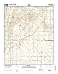 Ryan Draw Arizona Current topographic map, 1:24000 scale, 7.5 X 7.5 Minute, Year 2014