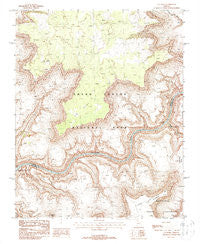 S B Point Arizona Historical topographic map, 1:24000 scale, 7.5 X 7.5 Minute, Year 1988