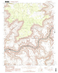 S B Point Arizona Historical topographic map, 1:24000 scale, 7.5 X 7.5 Minute, Year 1988