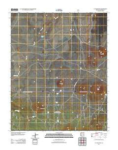 S P Mountain Arizona Historical topographic map, 1:24000 scale, 7.5 X 7.5 Minute, Year 2011