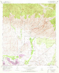 Sabino Canyon Arizona Historical topographic map, 1:24000 scale, 7.5 X 7.5 Minute, Year 1957