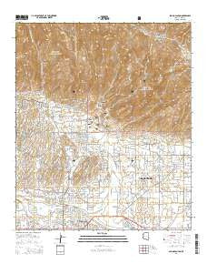 Sabino Canyon Arizona Current topographic map, 1:24000 scale, 7.5 X 7.5 Minute, Year 2014