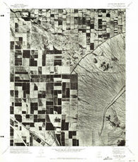 Sacaton Butte Arizona Historical topographic map, 1:24000 scale, 7.5 X 7.5 Minute, Year 1971