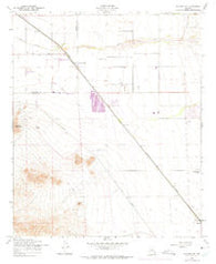 Sacaton NE Arizona Historical topographic map, 1:24000 scale, 7.5 X 7.5 Minute, Year 1956