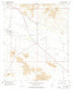 Sacaton Arizona Historical topographic map, 1:24000 scale, 7.5 X 7.5 Minute, Year 1966