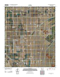 Sacaton Butte Arizona Historical topographic map, 1:24000 scale, 7.5 X 7.5 Minute, Year 2011