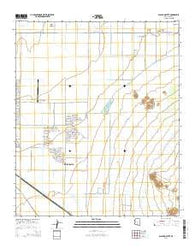Sacaton Butte Arizona Current topographic map, 1:24000 scale, 7.5 X 7.5 Minute, Year 2014