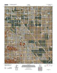 Sacaton NE Arizona Historical topographic map, 1:24000 scale, 7.5 X 7.5 Minute, Year 2011