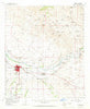 Safford Arizona Historical topographic map, 1:62500 scale, 15 X 15 Minute, Year 1960