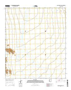 Saguaro Gap Well Arizona Current topographic map, 1:24000 scale, 7.5 X 7.5 Minute, Year 2014