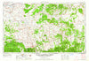 Saint Johns Arizona Historical topographic map, 1:250000 scale, 1 X 2 Degree, Year 1962