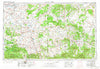 Saint Johns Arizona Historical topographic map, 1:250000 scale, 1 X 2 Degree, Year 1954