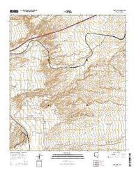 Saint David Arizona Current topographic map, 1:24000 scale, 7.5 X 7.5 Minute, Year 2014
