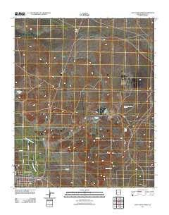 Saint Johns North Arizona Historical topographic map, 1:24000 scale, 7.5 X 7.5 Minute, Year 2011