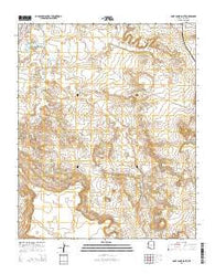 Saint Johns South Arizona Current topographic map, 1:24000 scale, 7.5 X 7.5 Minute, Year 2014