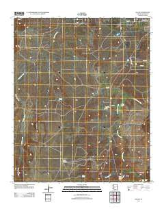 Salado Arizona Historical topographic map, 1:24000 scale, 7.5 X 7.5 Minute, Year 2011