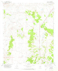 Salado Arizona Historical topographic map, 1:24000 scale, 7.5 X 7.5 Minute, Year 1971
