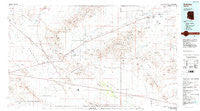 Salome Arizona Historical topographic map, 1:100000 scale, 30 X 60 Minute, Year 1984