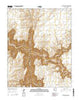 Salt Trail Canyon Arizona Current topographic map, 1:24000 scale, 7.5 X 7.5 Minute, Year 2014