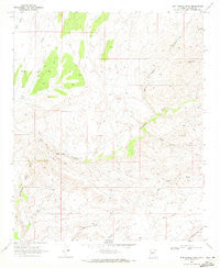 Sam Powell Peak Arizona Historical topographic map, 1:24000 scale, 7.5 X 7.5 Minute, Year 1969