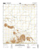 Samaniego Hills Arizona Current topographic map, 1:24000 scale, 7.5 X 7.5 Minute, Year 2014