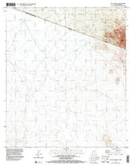 San Agustin Arizona Historical topographic map, 1:24000 scale, 7.5 X 7.5 Minute, Year 1996
