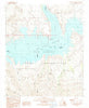 San Carlos Reservoir Arizona Historical topographic map, 1:24000 scale, 7.5 X 7.5 Minute, Year 1989