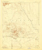 San Francisco Mtns Arizona Historical topographic map, 1:250000 scale, 1 X 1 Degree, Year 1899