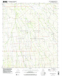 San Ignacio Ranch Arizona Historical topographic map, 1:24000 scale, 7.5 X 7.5 Minute, Year 1996