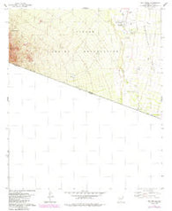 San Miguel Arizona Historical topographic map, 1:24000 scale, 7.5 X 7.5 Minute, Year 1979