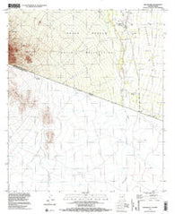San Miguel Arizona Historical topographic map, 1:24000 scale, 7.5 X 7.5 Minute, Year 1996