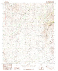 San Pedro Ranch Arizona Historical topographic map, 1:24000 scale, 7.5 X 7.5 Minute, Year 1985