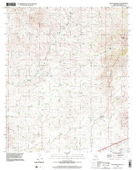 San Pedro Ranch Arizona Historical topographic map, 1:24000 scale, 7.5 X 7.5 Minute, Year 1996