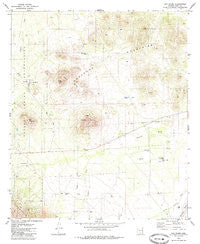 San Pedro Arizona Historical topographic map, 1:24000 scale, 7.5 X 7.5 Minute, Year 1979