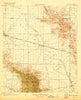 San Simon Arizona Historical topographic map, 1:125000 scale, 30 X 30 Minute, Year 1917