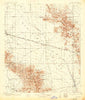 San Simon Arizona Historical topographic map, 1:125000 scale, 30 X 30 Minute, Year 1917