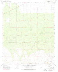 San Xavier Mission SW Arizona Historical topographic map, 1:24000 scale, 7.5 X 7.5 Minute, Year 1968