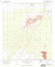 San Xavier Mission Arizona Historical topographic map, 1:24000 scale, 7.5 X 7.5 Minute, Year 1968