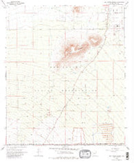 San Xavier Mission Arizona Historical topographic map, 1:24000 scale, 7.5 X 7.5 Minute, Year 1968