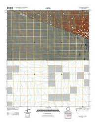 San Agustin Arizona Historical topographic map, 1:24000 scale, 7.5 X 7.5 Minute, Year 2011