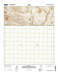 San Bernardino Ranch Arizona Current topographic map, 1:24000 scale, 7.5 X 7.5 Minute, Year 2014
