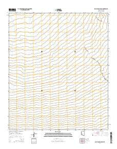 San Ignacio Ranch Arizona Current topographic map, 1:24000 scale, 7.5 X 7.5 Minute, Year 2014