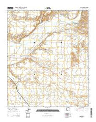 San Jose Arizona Current topographic map, 1:24000 scale, 7.5 X 7.5 Minute, Year 2014