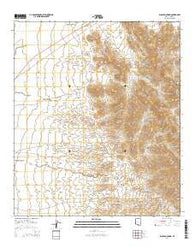 San Juan Spring Arizona Current topographic map, 1:24000 scale, 7.5 X 7.5 Minute, Year 2014
