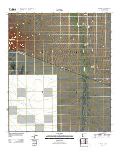 San Miguel Arizona Historical topographic map, 1:24000 scale, 7.5 X 7.5 Minute, Year 2011
