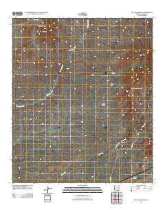 San Pedro Ranch Arizona Historical topographic map, 1:24000 scale, 7.5 X 7.5 Minute, Year 2011
