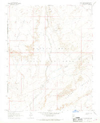Sand Springs Arizona Historical topographic map, 1:24000 scale, 7.5 X 7.5 Minute, Year 1967